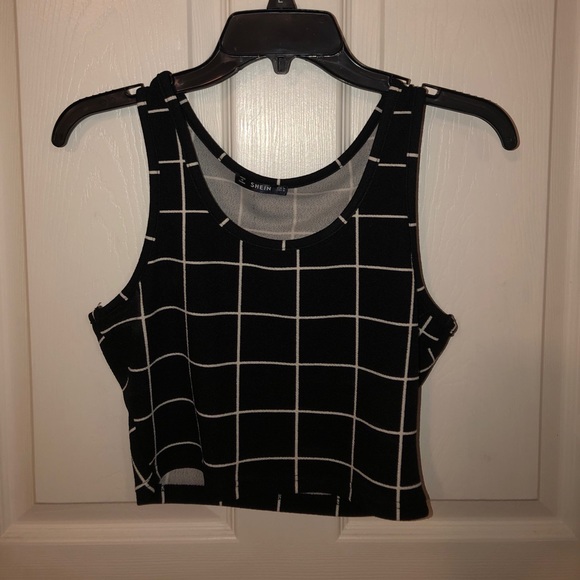 Grid print two piece set - Picture 3 of 3